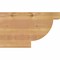 Ekena Millwork Alpine Smooth Rafter Tail, Western Red Cedar, 3 1/2"W x 10"H x 16"L RFT04X10X16ALP00SWR - alternate 3